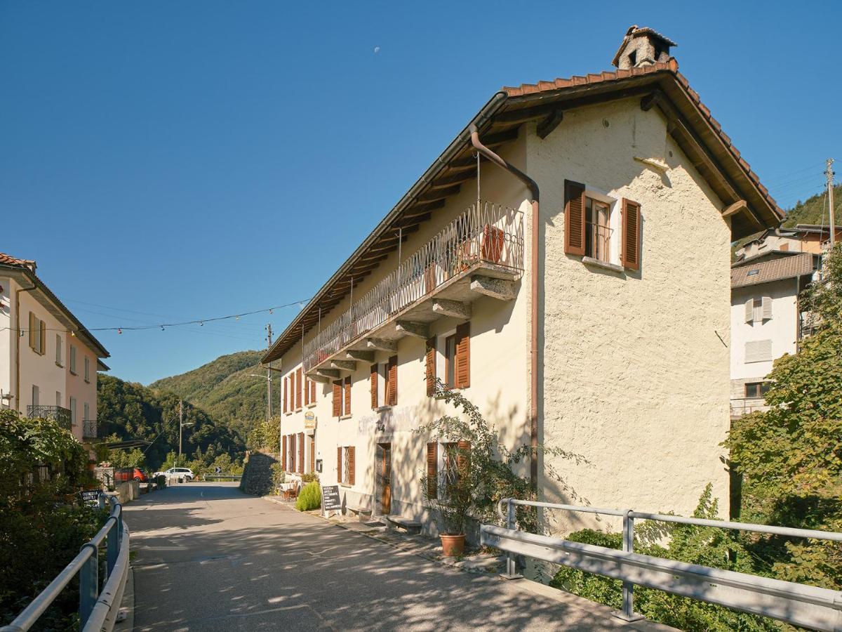 Osteria Gruetli Con Alloggio Borgnone Exterior photo