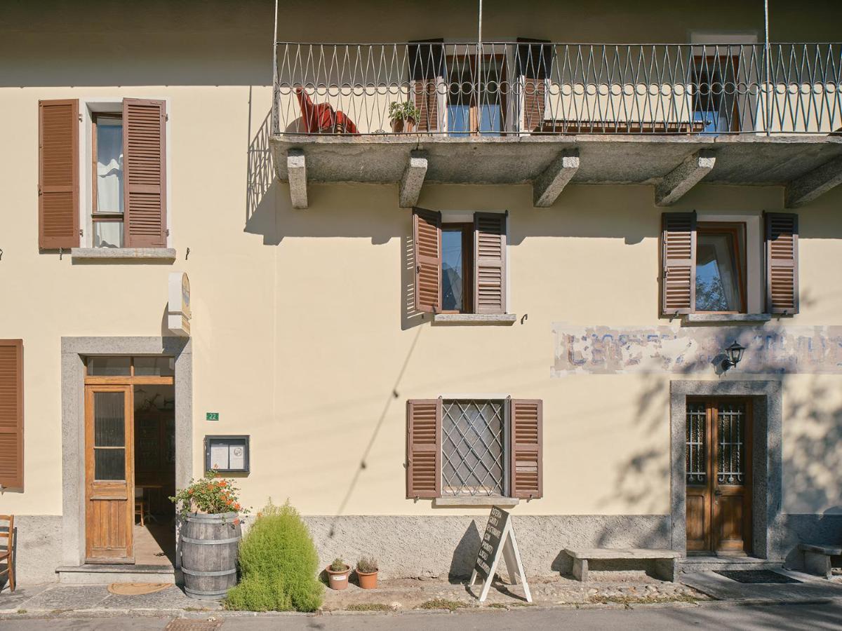 Osteria Gruetli Con Alloggio Borgnone Exterior photo