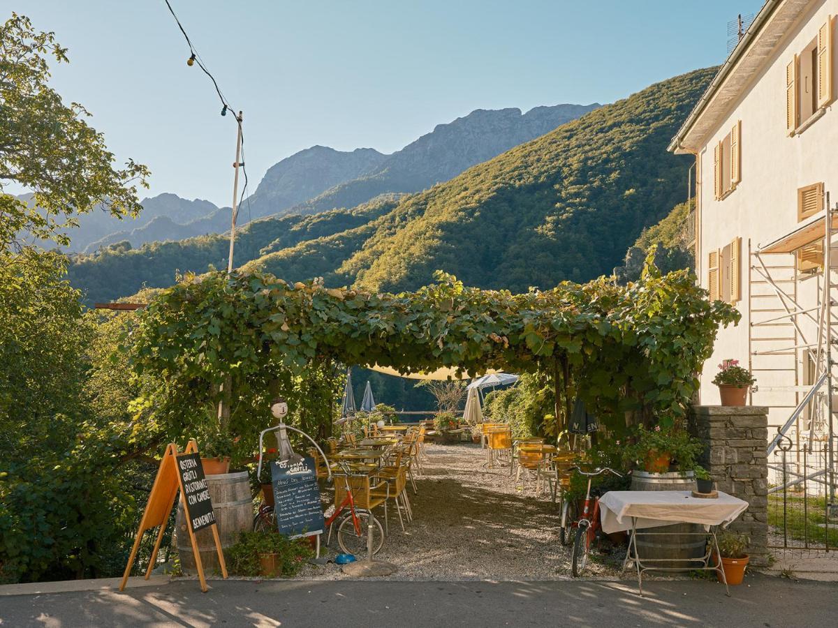 Osteria Gruetli Con Alloggio Borgnone Exterior photo